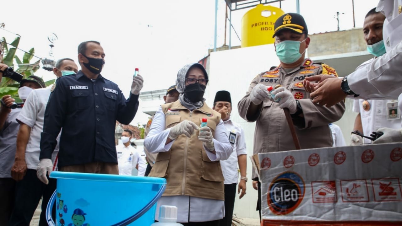Tinjau pembentukan kampung tangguh di Kabupaten Jombang