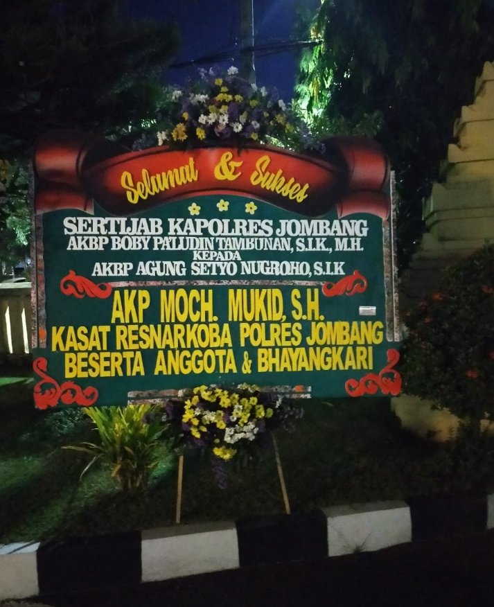 Ucapab Sertijab Kapolres Jombang