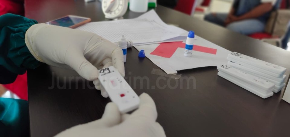 Tiga Wartawan Jombang Rapid Test Reaktif Corona