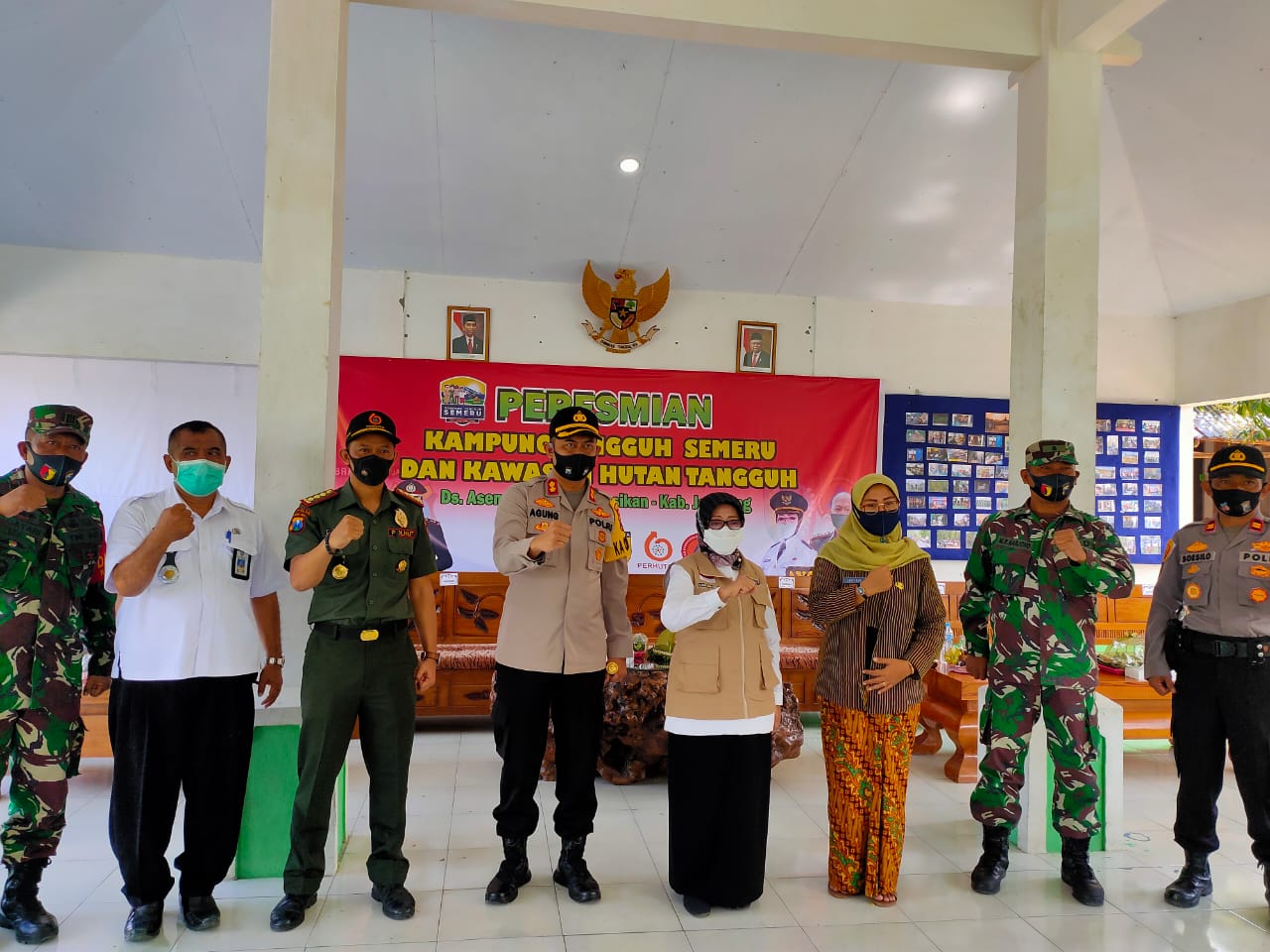 Desa di Kawasan Hutan Tangguh di Jombang Siap Menuju Era New Normal